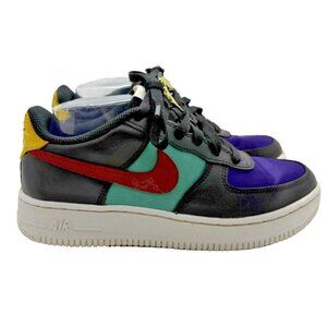 Nike Air Force 1 Shoes Youth Boys 5Y Black LV8 EMB Athletic Sneakers DN4178-001